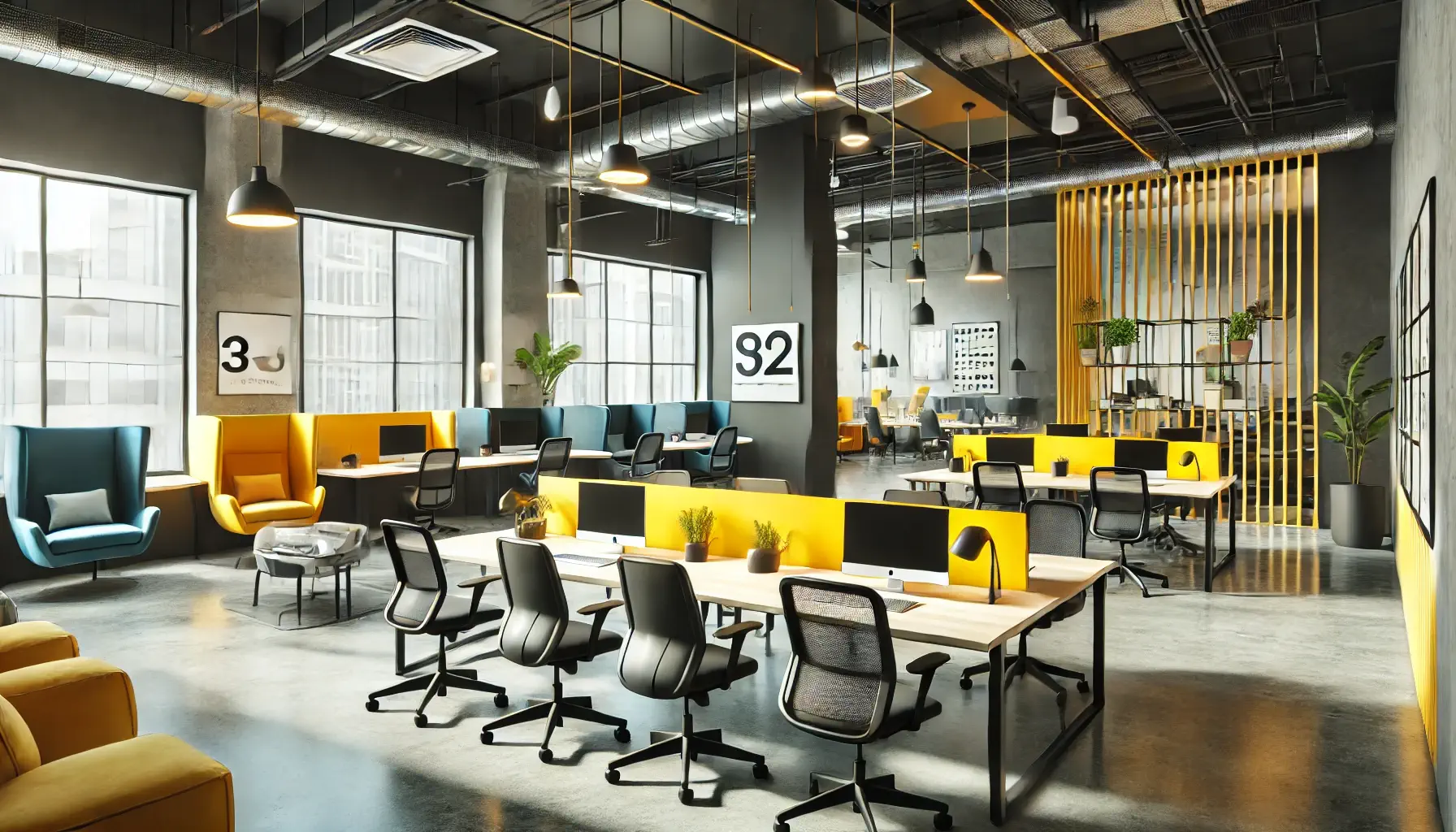 Productivity-Focused Spaces